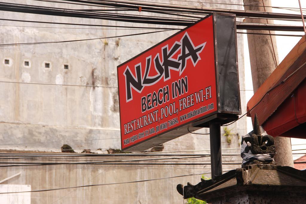 Nuka Beach Inn Кута Экстерьер фото